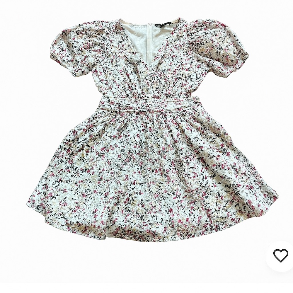 💜 Women Allover Print Mini Dress Side Cutouts From French Connection
Sz12
